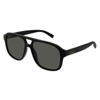 GG1856S 001 001-BLACK-BLACK-GREY 57 15