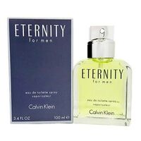 CK ETERNITY MEN EDT 100 ML SPRAY INSCATOLATO