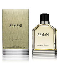 ARMANI EAU POUR HOMME UOMO EDT 100 ML SPRAY INSCATOLATO