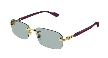 GG1221S 003 003-GOLD-BURGUNDY-GREEN 56 16