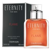 CK ETERNITY MEN FLAME EDT 100 ML SPRAY INSCATOLATO